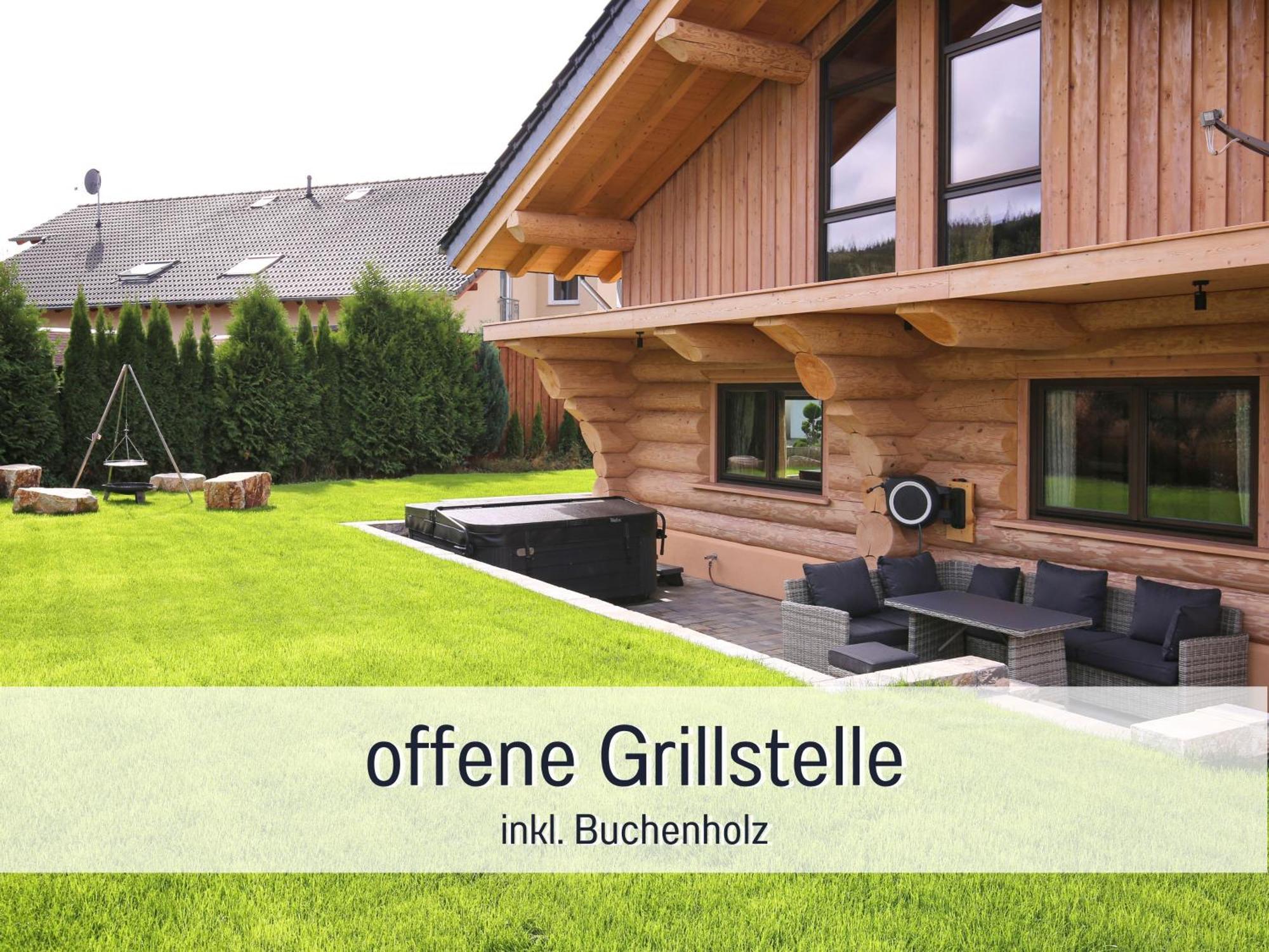 Natur-Chalet Zum Nationalpark Marie-Luise Inkl E-Auto Allenbach ภายนอก รูปภาพ